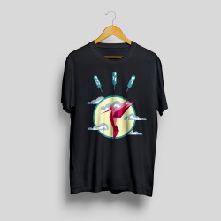 Hummingbird printed t-shirt111